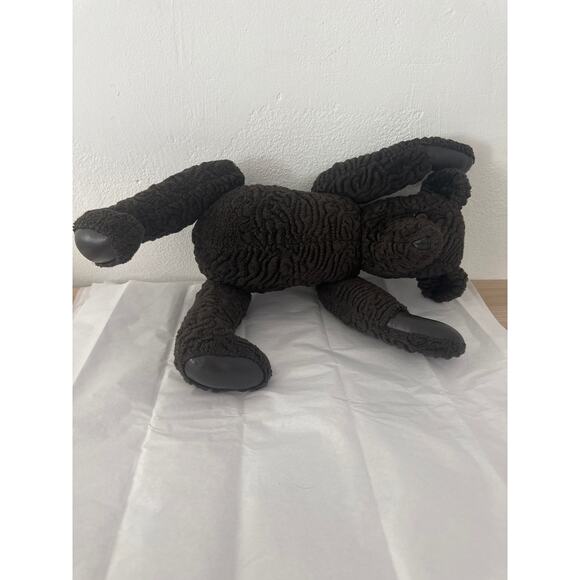 Jointed Teddy Bear Christmas dark brown Curly, Rare Find! Beautiful! Jean Bears - Picture 11 of 11